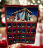 Traditional Nativity Scene Advent Calendar 
