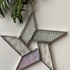 Stained Glass Pentagon Star Decoration 