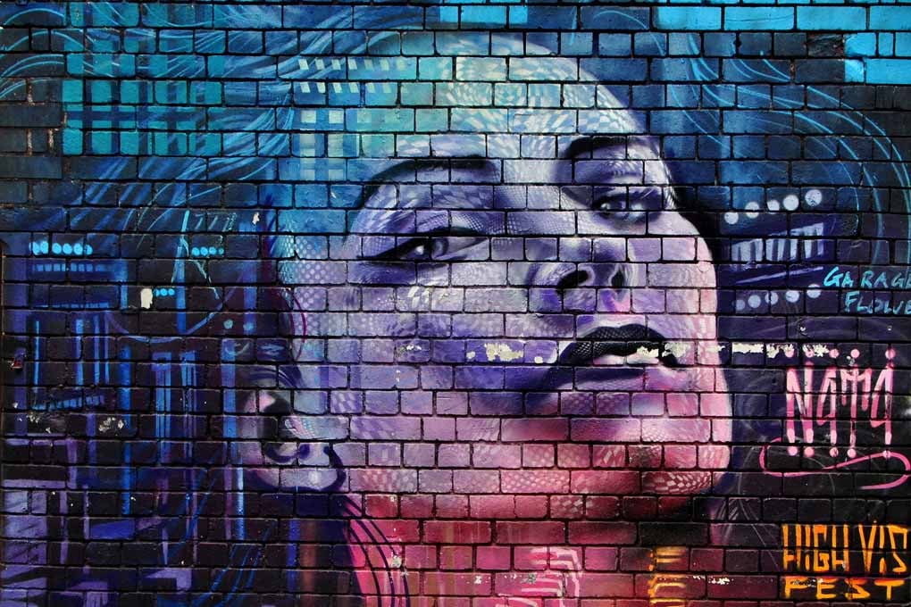 Street Art Graffiti Digbeth Birmingham UK Photograph Print