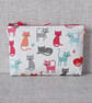 Large coin purse, pouch, cats - Image 2