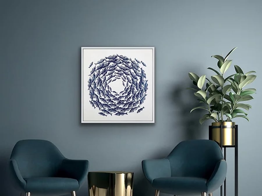 Go Your Own Way - Original Linocut Print