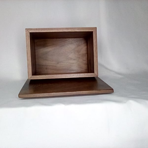 Walnut trinket box