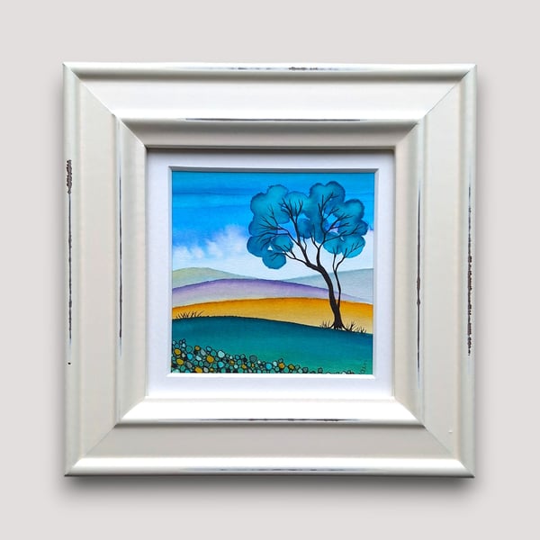 Small Framed Original Painting 
