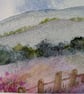 Clare Connell original watercolour  - Image 2