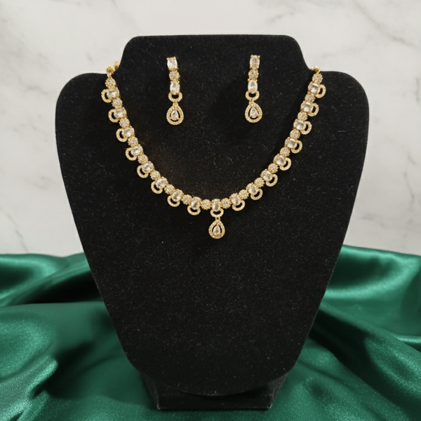 Gold and Silver Jewellery Set 