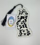 Stacked Pandas embroidered bookmark - Image 1