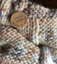 Baby blanket in Hayfield Baby Blossom Tiger Lily
