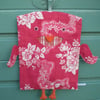 Rose Hen Peg Bag - PegBag - Clothespin Bag