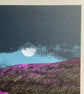 Original screen print 'Moonlit Heather' - Image 3