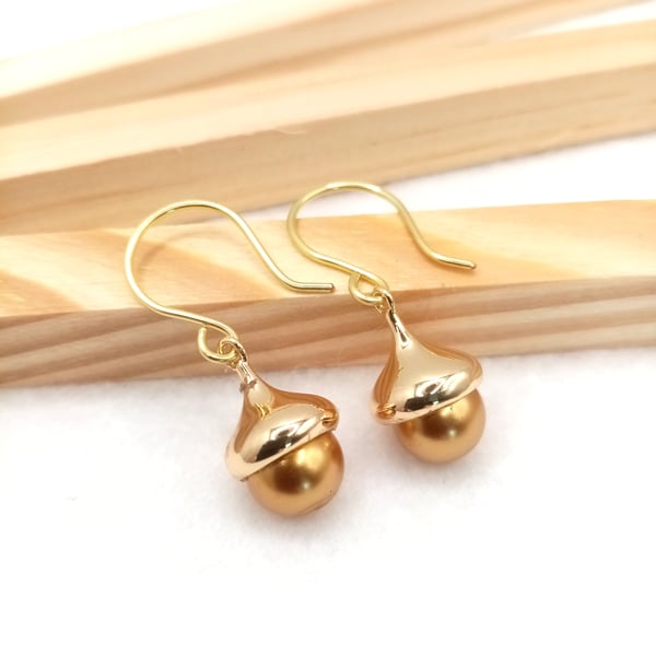 Acorn Earrings 