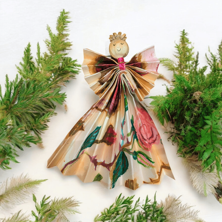 Beautiful Poppy Seed Head "Rose Angel" 