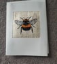 Card with Embroidery