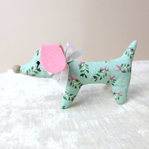Mint Mistletoe Lavender Dog Sachet