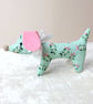 Mint Mistletoe Lavender Dog Sachet
