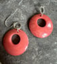Tagua nut hoop lightweight earrings - Image 3