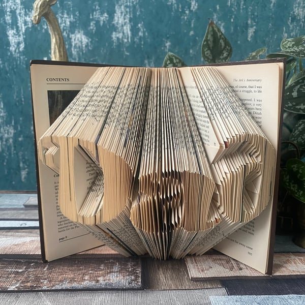 Folded Word Book Custom Word