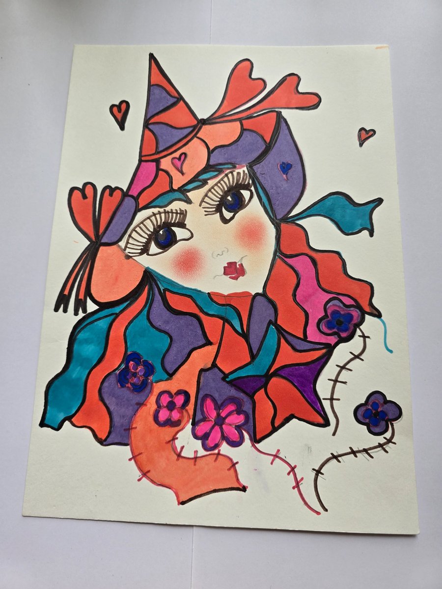 Fairy Witch Drawing 