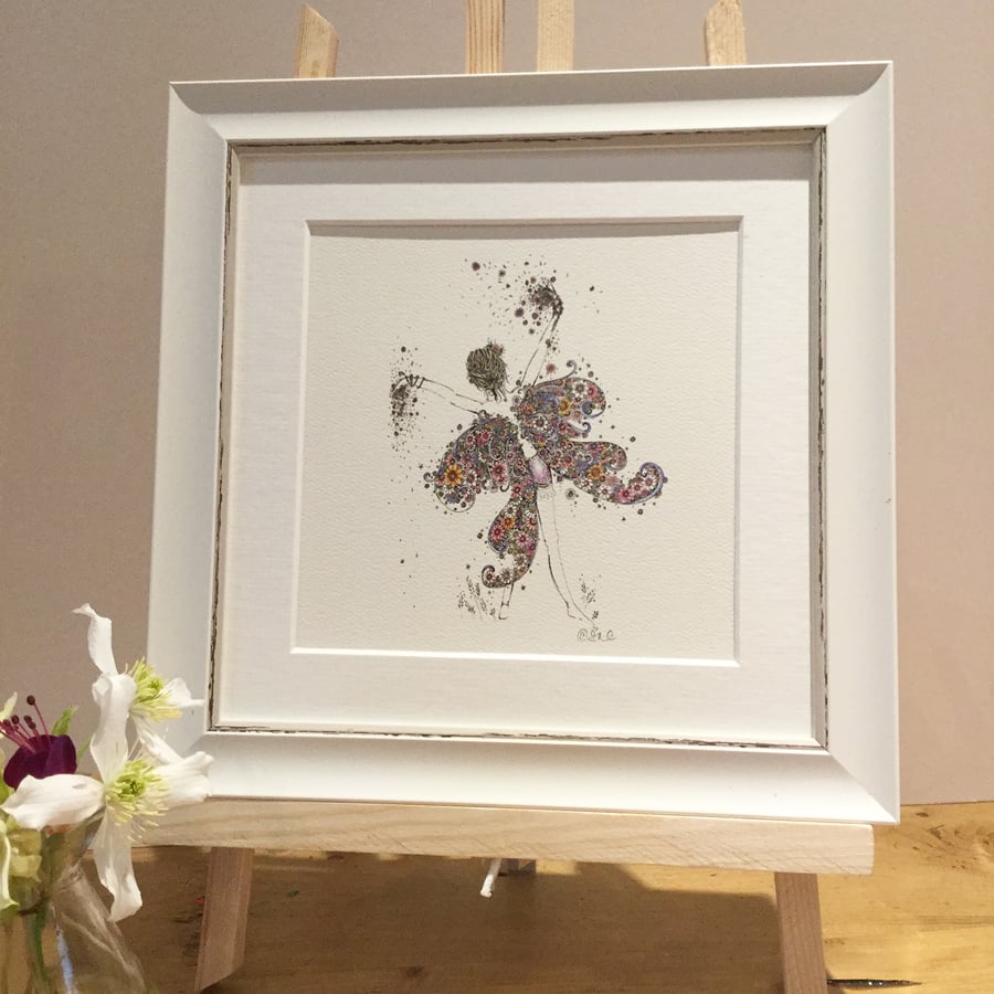 Small Framed Child Dancing Fairy 