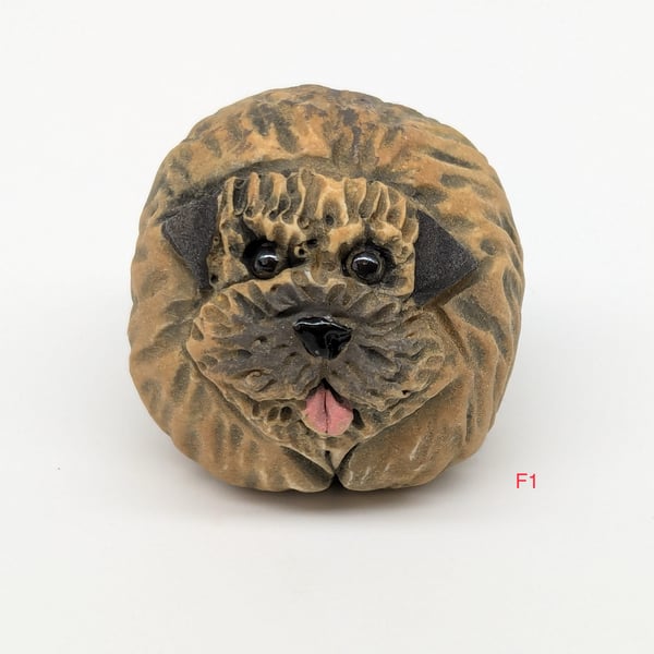 Little Border Terrier Ornament - F1