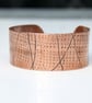 pure copper cuff bracelet - Image 2
