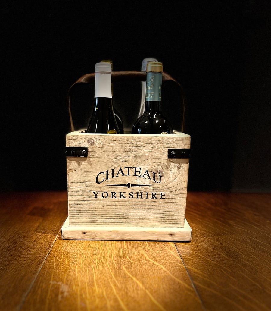 Rustic Wine Carrier