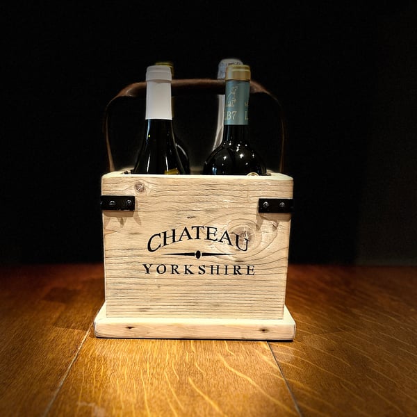 Rustic Wine Carrier