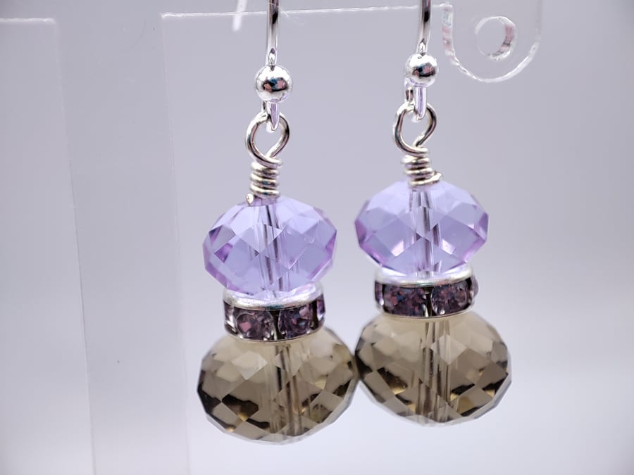 Glass Crystal earrings