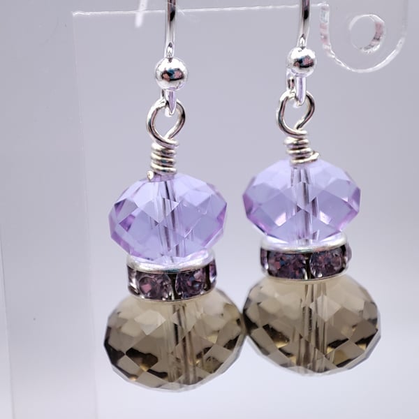 Glass Crystal earrings