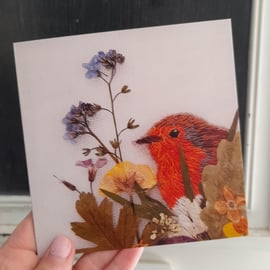 Robin Greetings Card