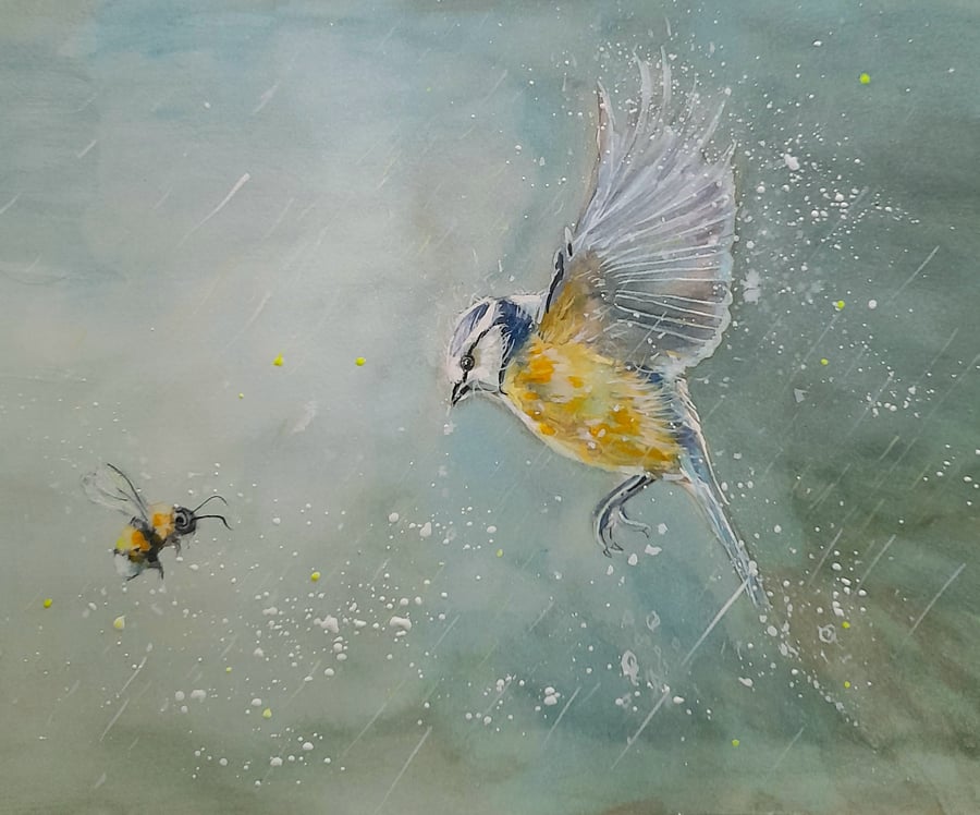 Bee present in every moment 