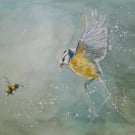 Bee present in every moment 