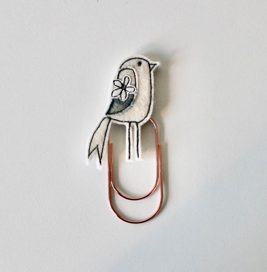Little Birdie - Handmade Bookmark