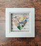 Sea pottery heart mosaic - Image 2