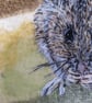 Wood Mouse Textile Artwork - Image 2