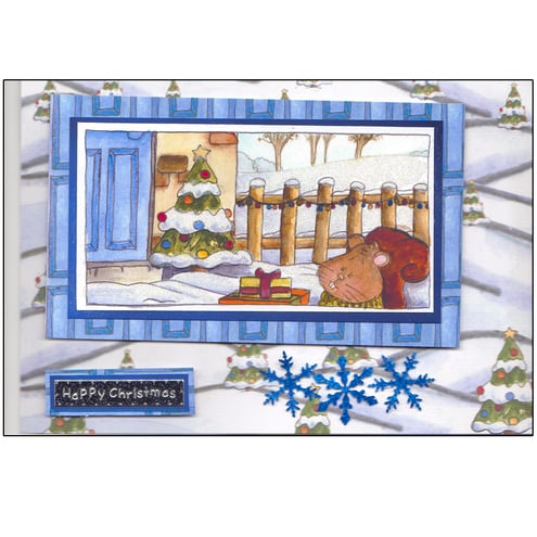 Squirrel in the Snow (X503)