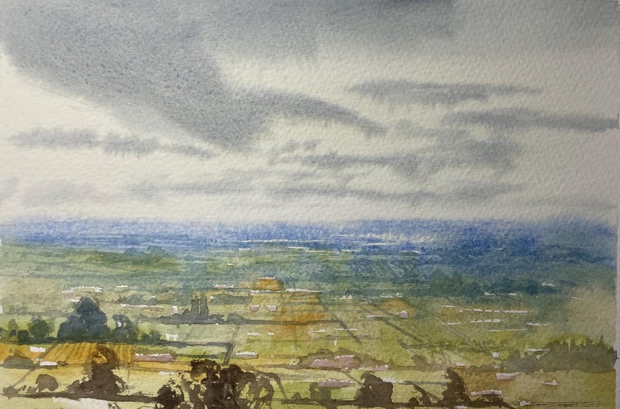 Kirkby vista (Original Watercolour)  