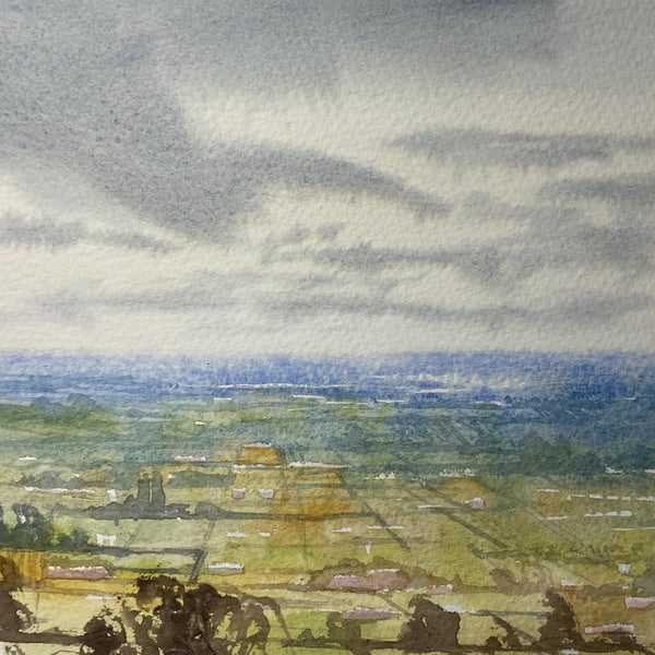 Kirkby vista (Original Watercolour)  