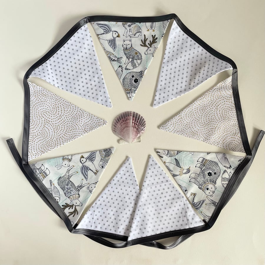 Artic Animals Bunting - large