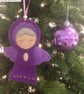 Felt Angel Christmas Tree Decoration - folksy Christmas 2026