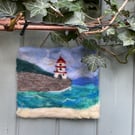 The Lighthouse - Felted Picture