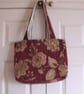 floral red  tote bag  - Image 2