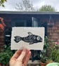 Linocut Fish A5