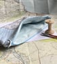 Topographia Staithes Handwoven Zipped Pouch - Image 1