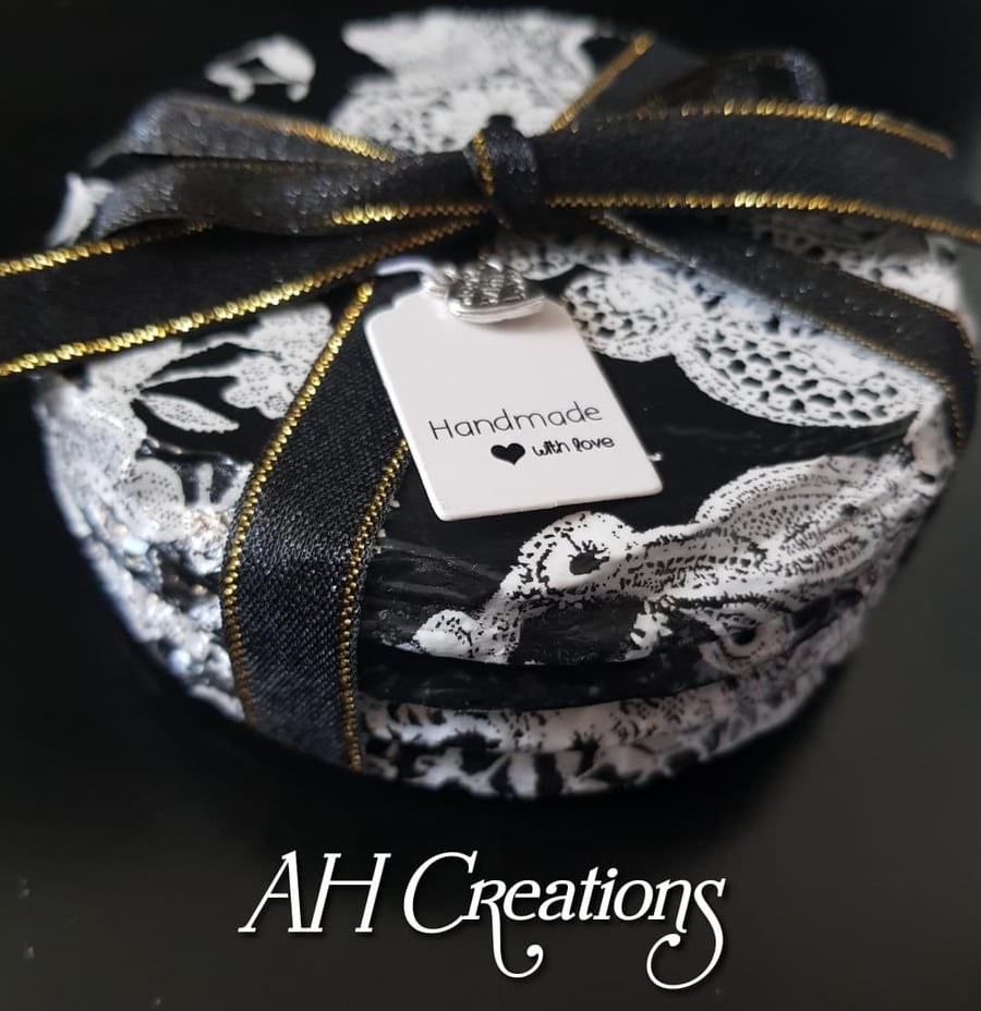 Decoupage solid slate decorated coasters