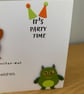  Monsterous Birthday Card Handmade Papercraft Design - Image 4