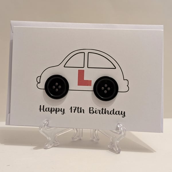 Happy 17th Birthday greetings card