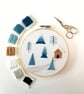 Christmas Embroidery Kit - Sampler Style Embroidery Kit, Hand Embroidery - Image 3