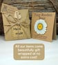 Daisy Brooch, Personalised Flower Pin, April Birth Flower, Handmade Gift - Image 5