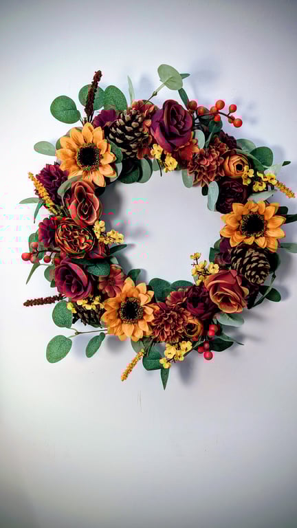 Autumnal wreath