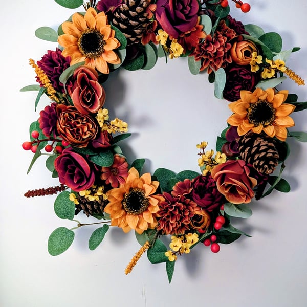 Autumnal wreath